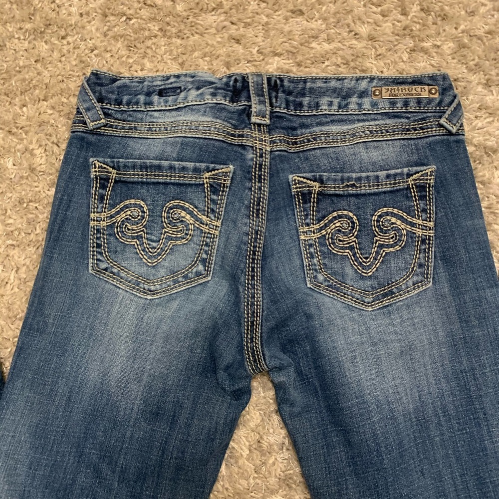 Boot Cut Low Rise Jeans - Picture 6 of 6